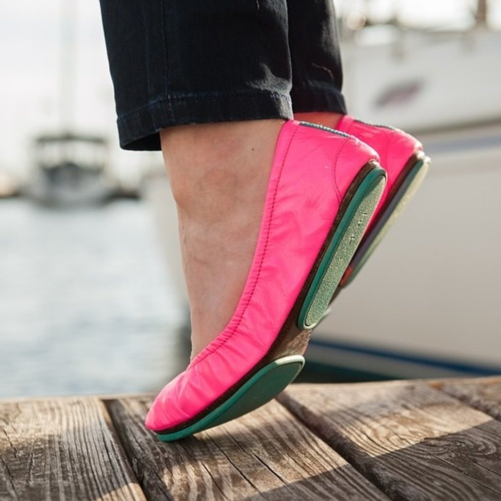 Tieks Women's Ballet Flats in Fuchsia Pink